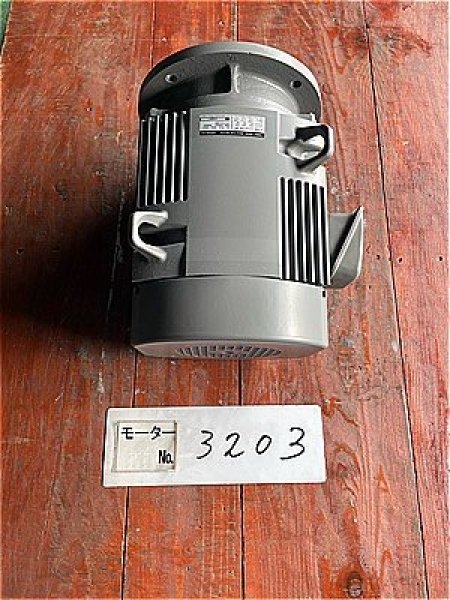 画像2: 【商品番号:C3203】  日立 3.7kW-4P  (フランジ) (2)