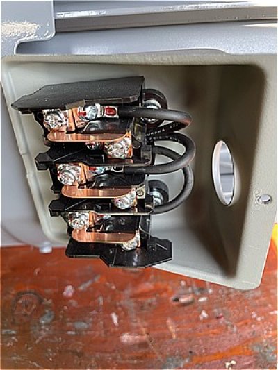 画像1: 【商品番号：C3235】 　三菱 7.5ｋW-2P (フランジ）（未使用品）