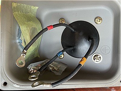 画像1: 【商品番号：C3252】 　富士0.75ｋW-4P（銘板750W）（屋外型）(フランジ)（未使用品） 