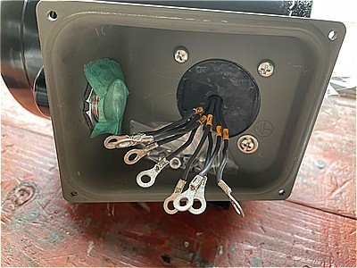画像1: 【商品番号：C3256】 　富士0.75ｋW-4P （銘板750W）（屋外型）（プレミアム）（未使用品）