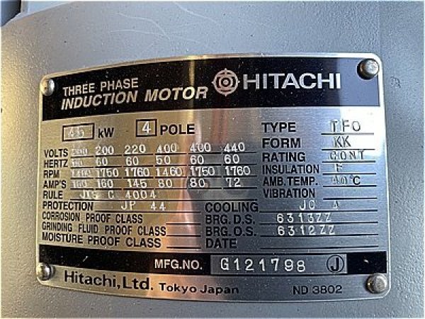 画像4: 【商品番号：C3453    日立 45ｋW-4P （屋内型） (4)