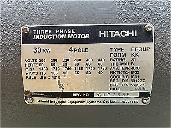 画像4: 【商品番号：C3466    日立 30ｋW-4P （屋内型） (4)